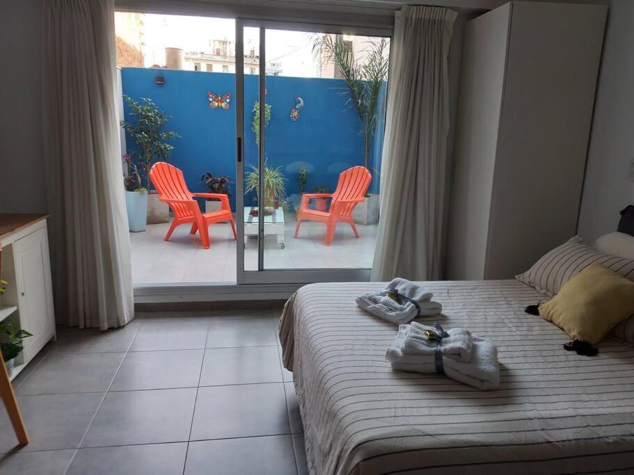 Hermoso Estudio Con Patio Privado Apartamento *